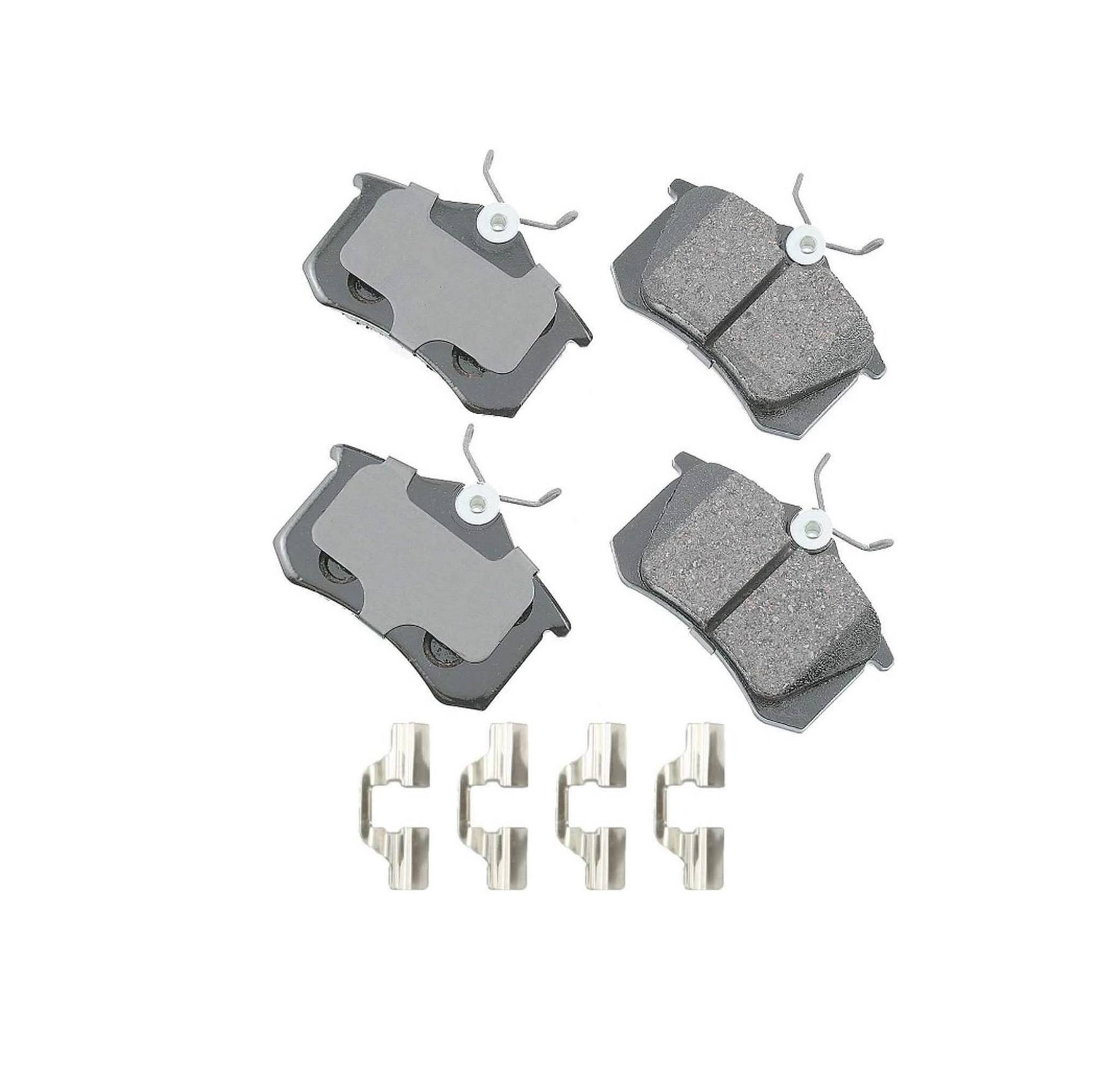 VW Disc Brake Pad Set - Rear 5C0698451B